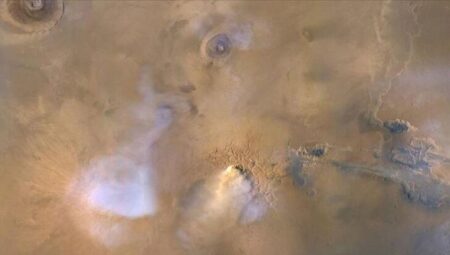 Mars’taki kum fırtınaları gezegeni ‘toz kuleleriyle’ kaplıyor