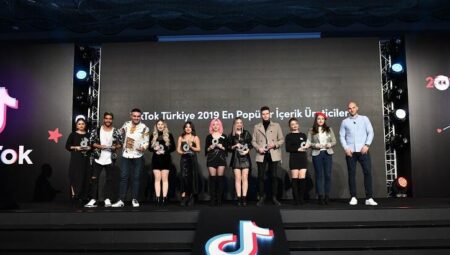 TikTok 2019’u başa sar Ödül etkinliğinde yaratıcılığı kutluyor