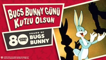 Tüm vakitlerin en sevilen çizgi karakteri, Bugs Bunny Günü 80’inci yılında!